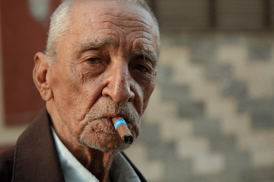 Smoking, Grey Hair