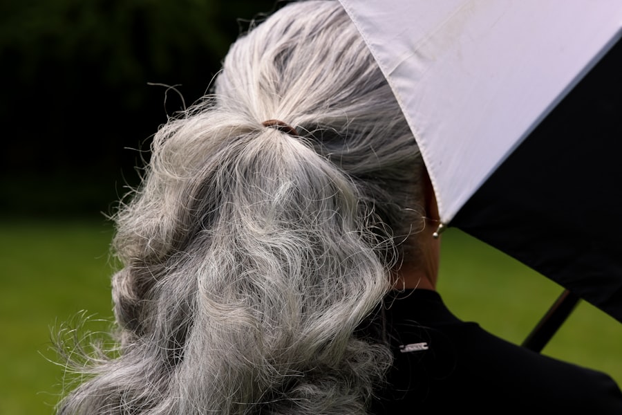 Photo White Hair Causes
