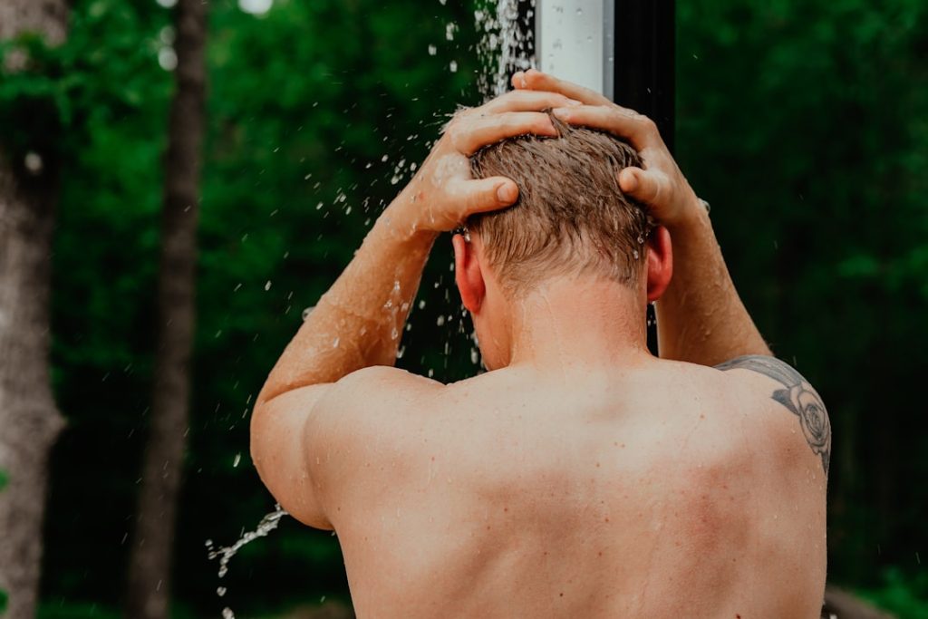 Photo Hard Water Hair Loss